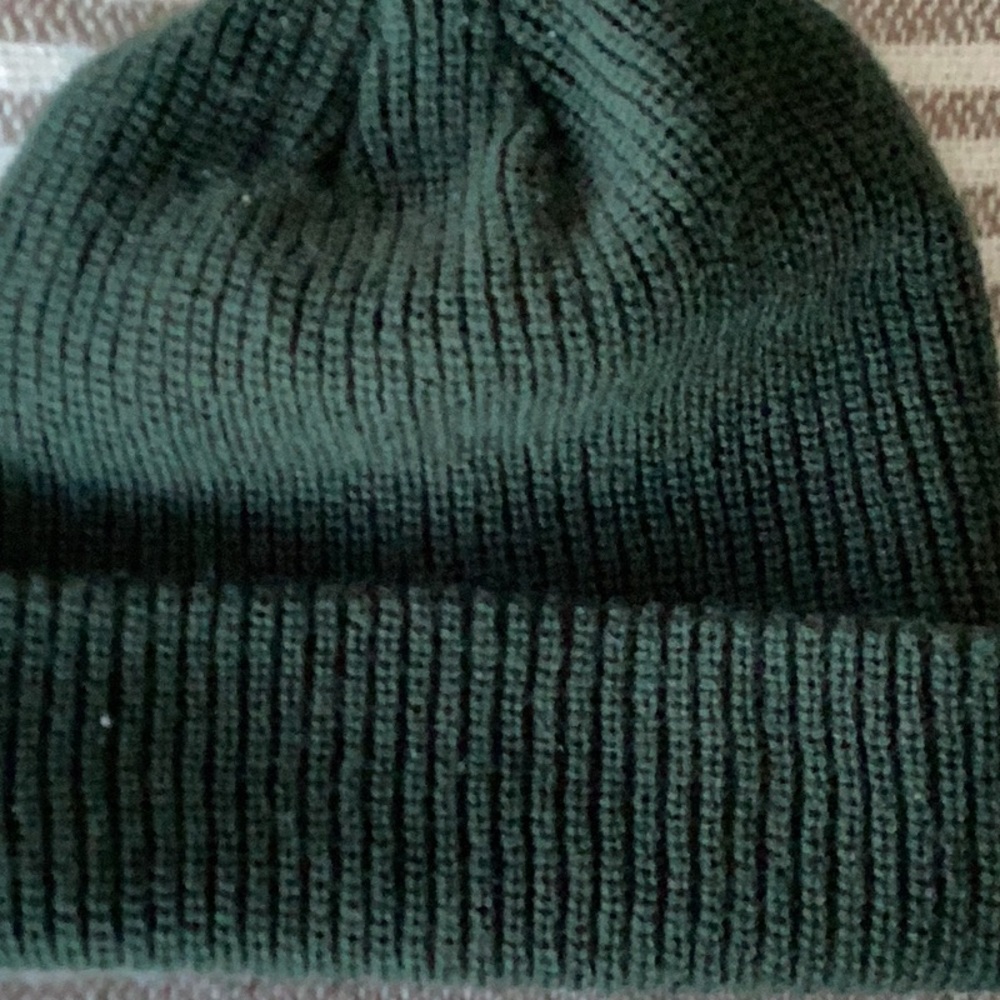 REI Forest Green Knit Hat - Picture 2 of 3